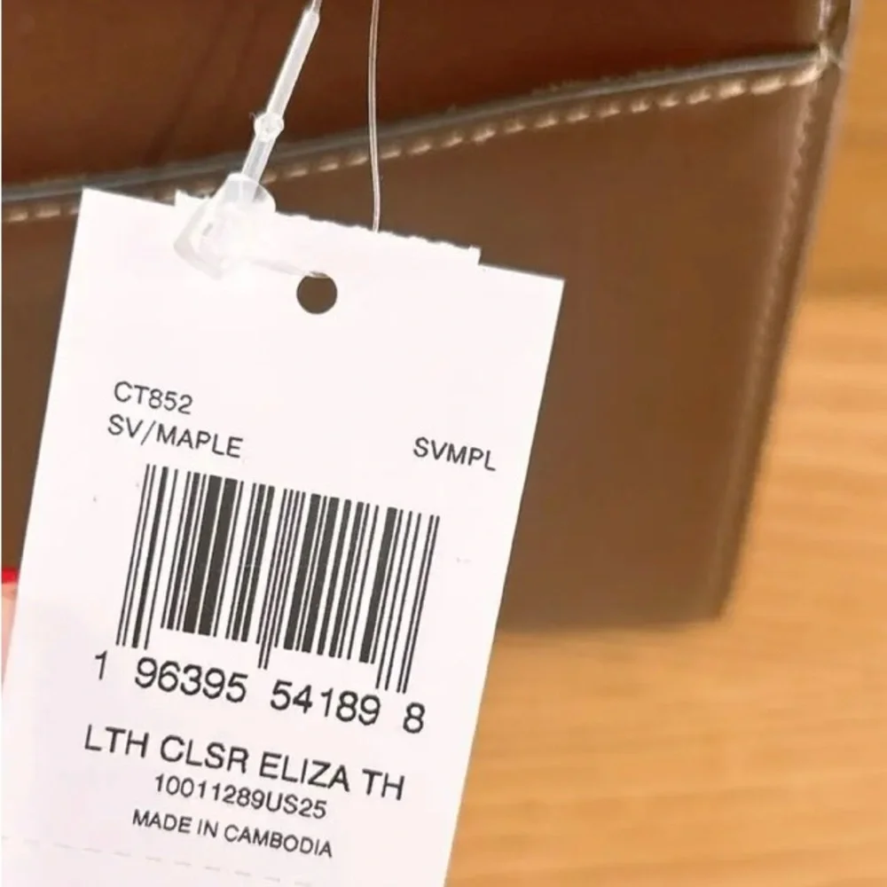 Coach Brown Leather Women's Bag NWT - Picture 6 of 10